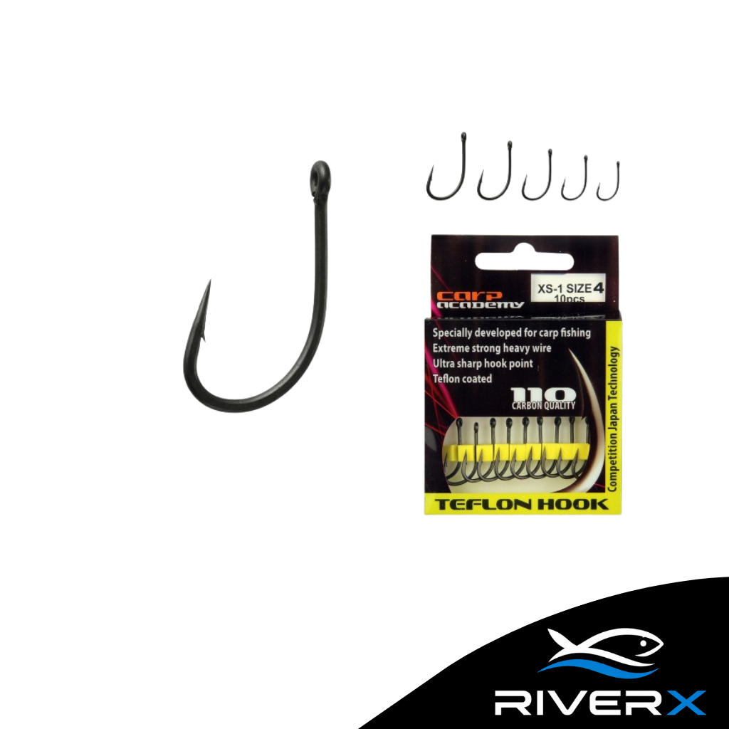 Carp Academy Teflon Hook XS-1 1-es Horog
