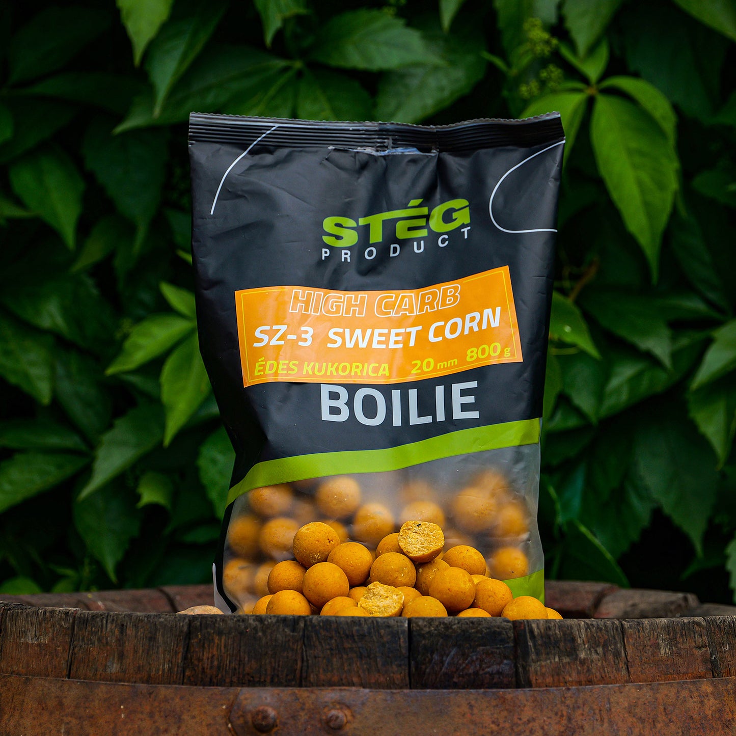 Stég High Carb Boilie 20mm 800g SZ-3 Sweet Corn ( édes kukorica)